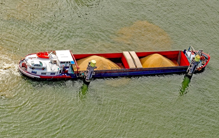 Rugged Hull for Years of Use Lake Dredging hopper barges carrying silt for Nice Price