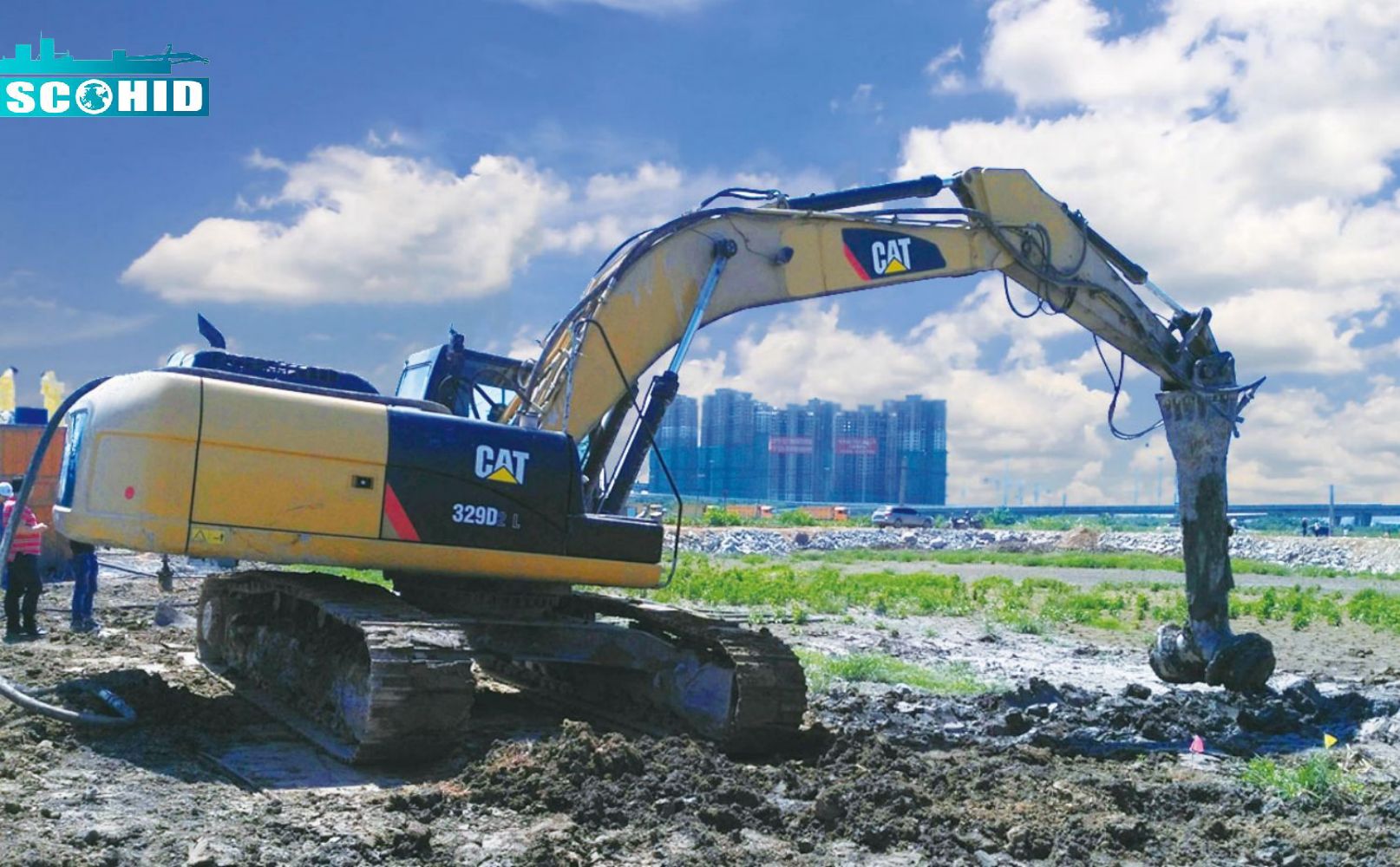 Soil Mixing Tool and Arm Processor / Power Mixer / Mixing Equipment