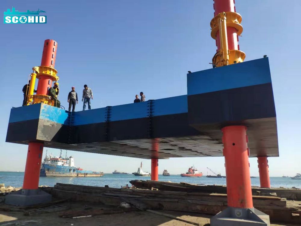 100T-800T Modular Type Jack-up Platform for Sea 