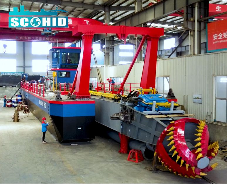7000 Discharge Distance Hydraulic Dredger for Port Construction