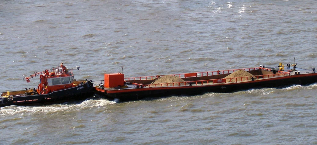 Rugged Hull for Years of Use Lake Dredging hopper barges carrying silt for Nice Price