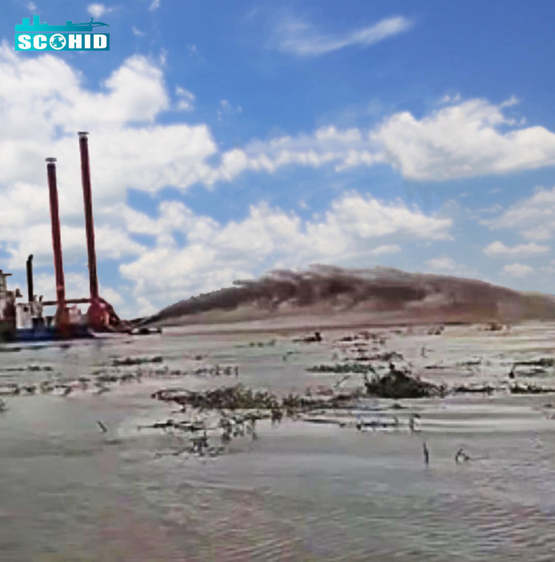 SCO HID Customized 8inch Cutter Suction Dredger for Professional Sand Dredging