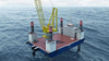 Customized 100tons-800tons Jack-up Barge for Sale