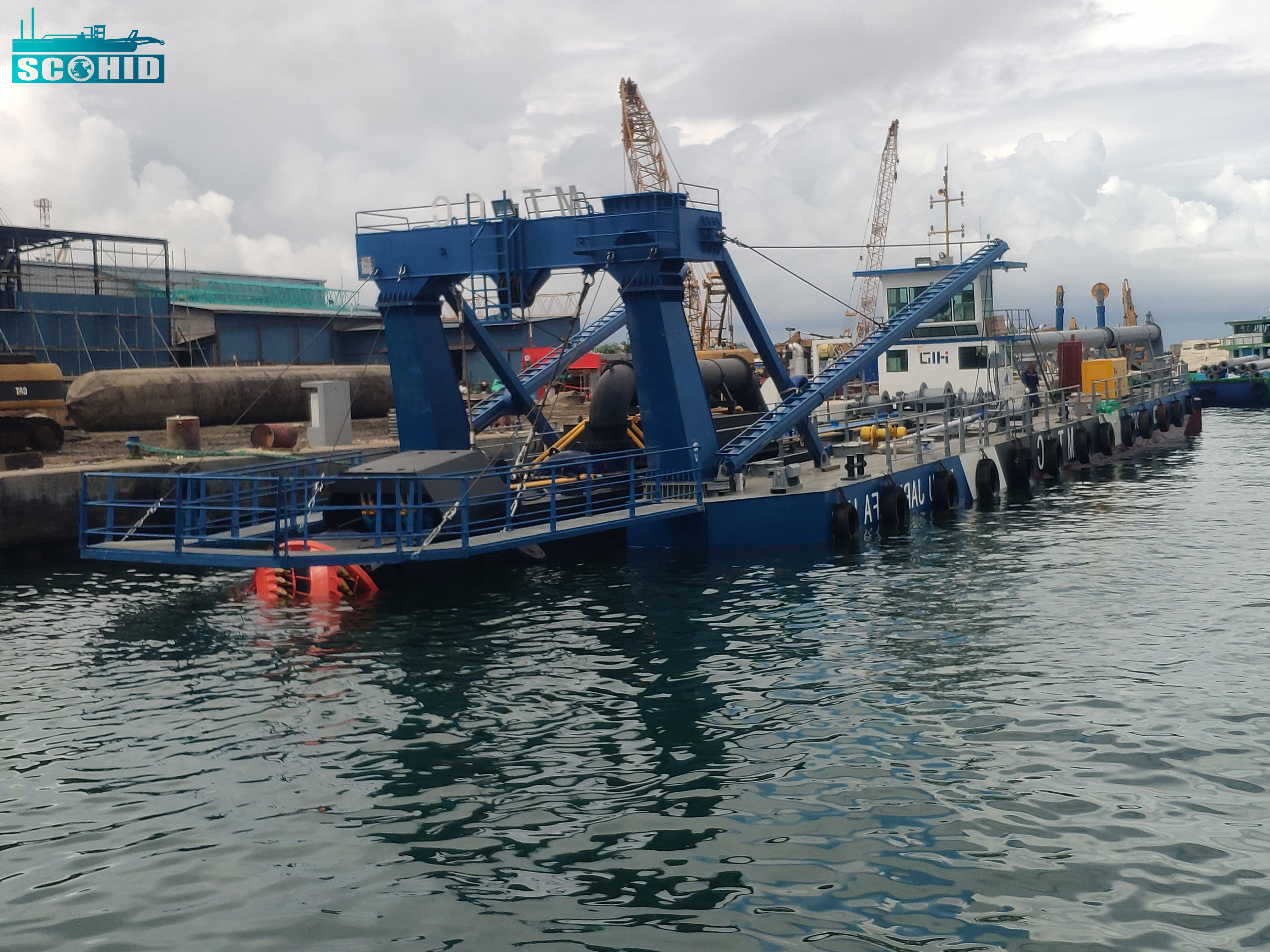 SCO HID Shipyard launches high-capacity heavy cutter suction dredger CSD750