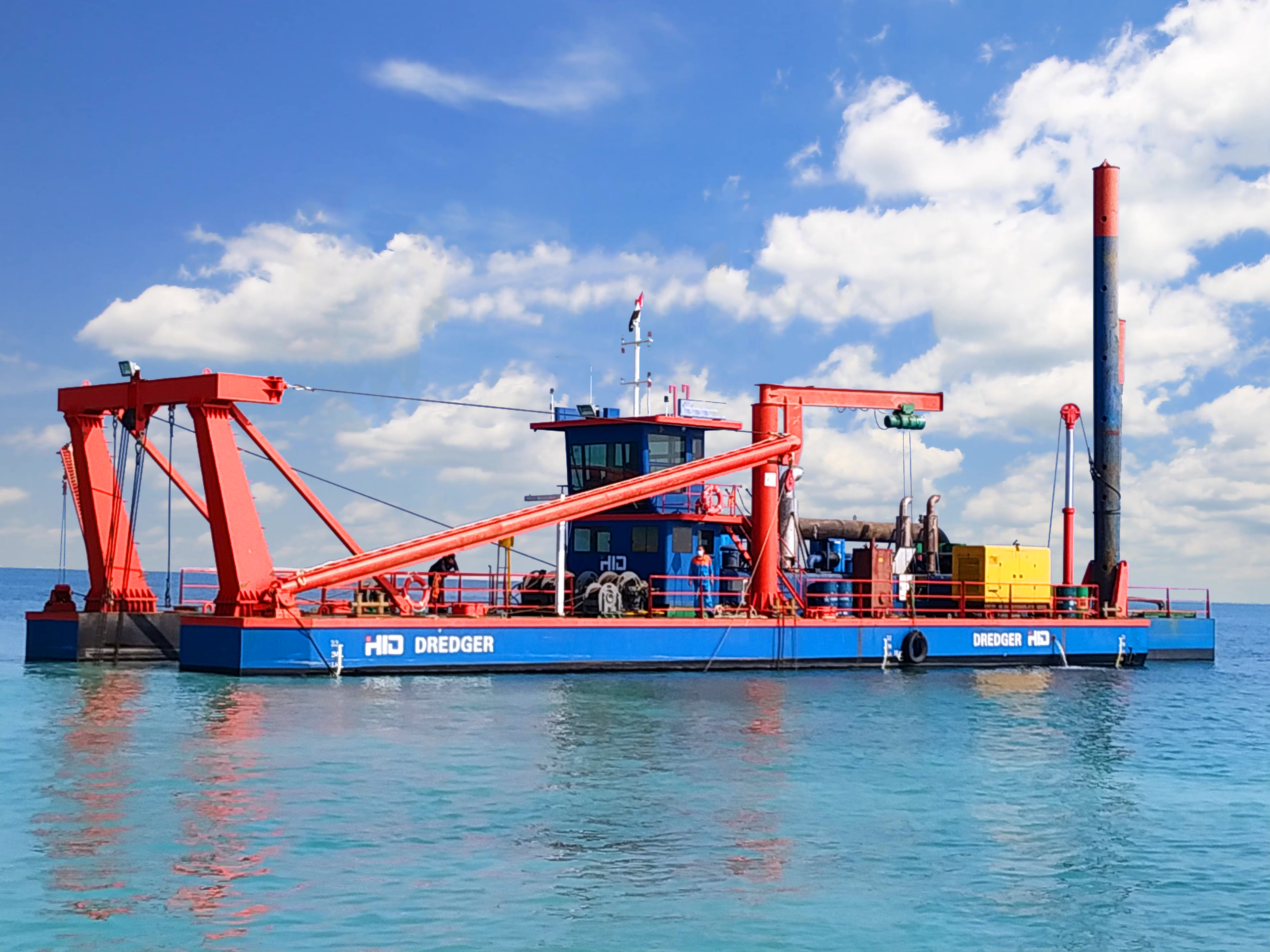 7000m3/H Diesel Engine Cutter Suction Dredger for Dredging Machine