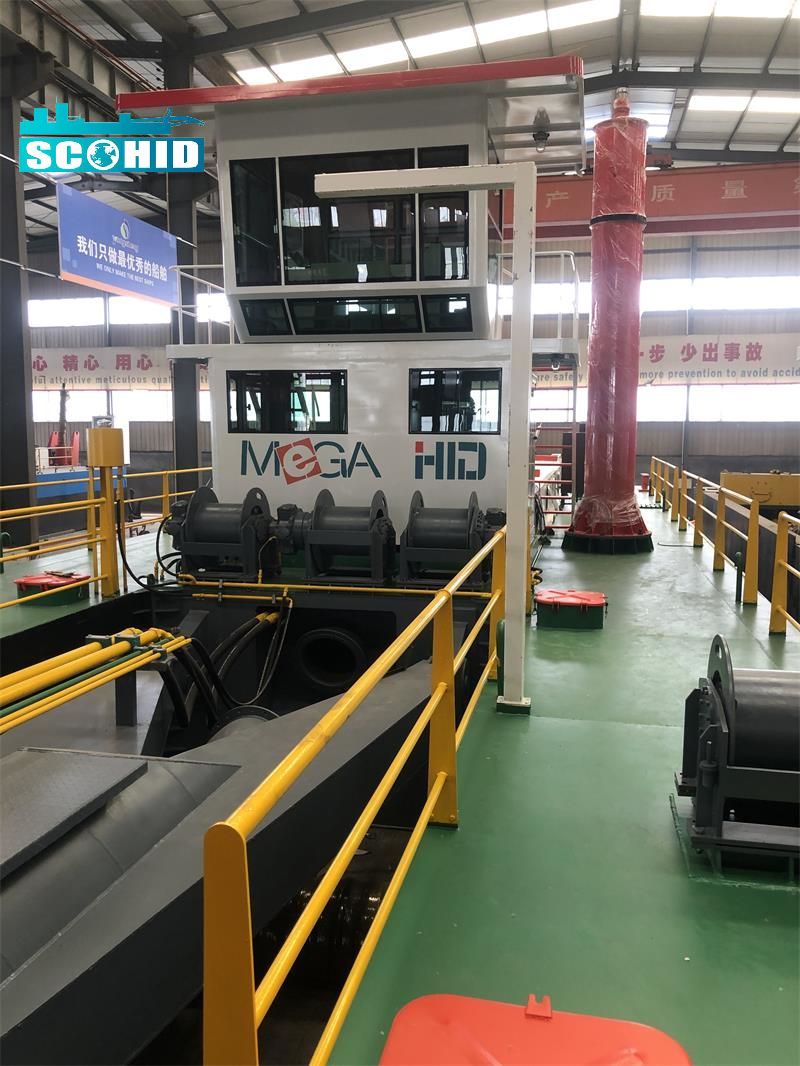  New building cutter suction dredger completed full testing 