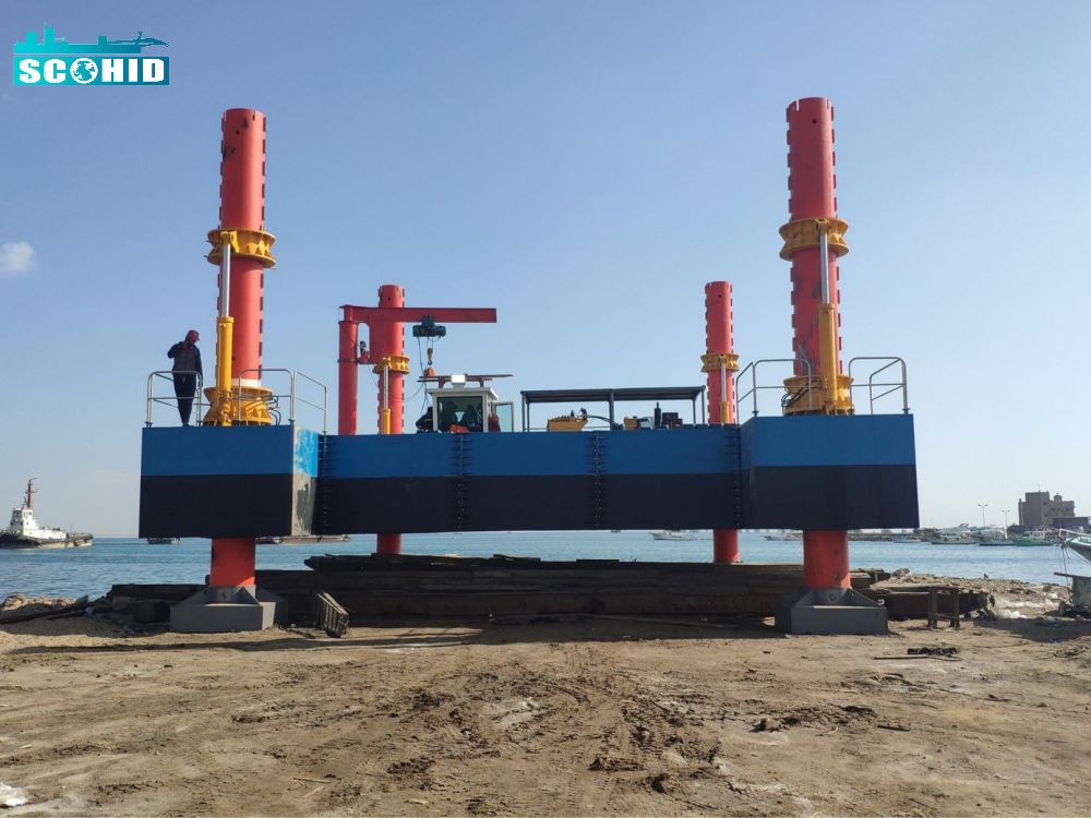100T-800T Modular Type Jack-up Platform for Sea 