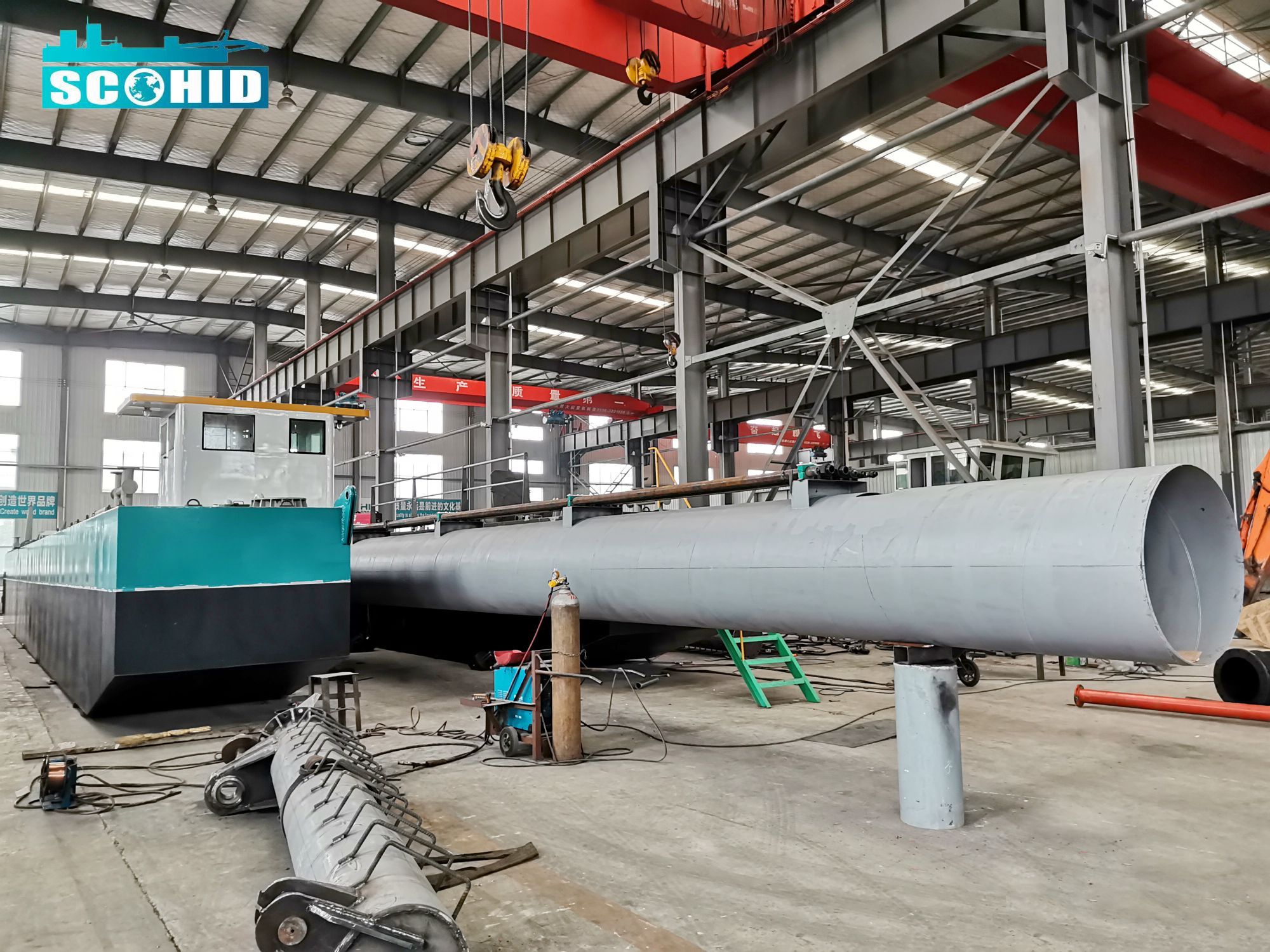 Cutter Suction vessel 2000m3/h Flow Capacity In Stock