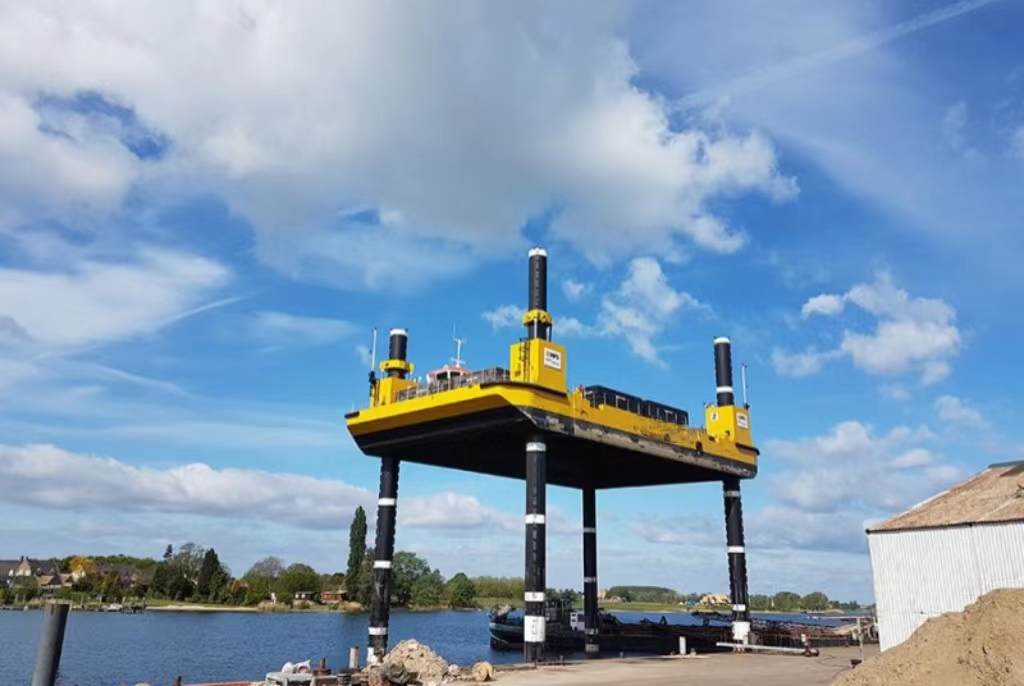 Customized 100tons-800tons Jack-up Barge for Sale