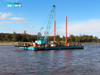 Uesd in The Lake Transporting Heavy Equipment Floating Pontoon Modular Pontoon Barge with Trustworthy Price