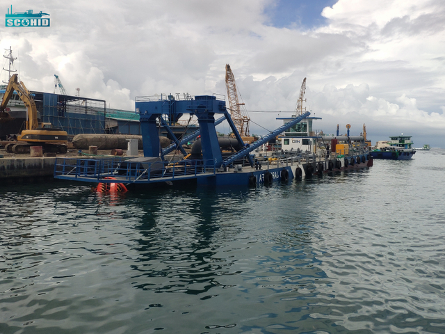 Good Quality CSD750 Cutter Suction Dredger with Hydraulic System for Sale