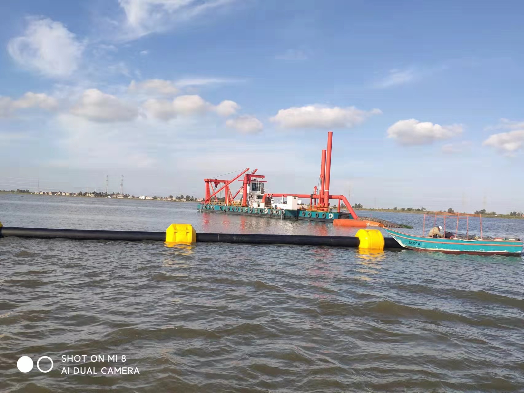 Factory Supply HDPE Pipeline Dredging Pipeline for Sand Dredger