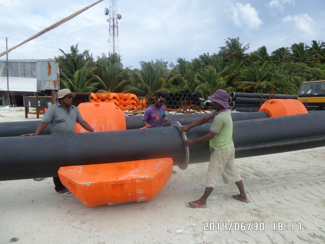 450mm/500mm HDPE Dredging Pipeline for Sand Dredger