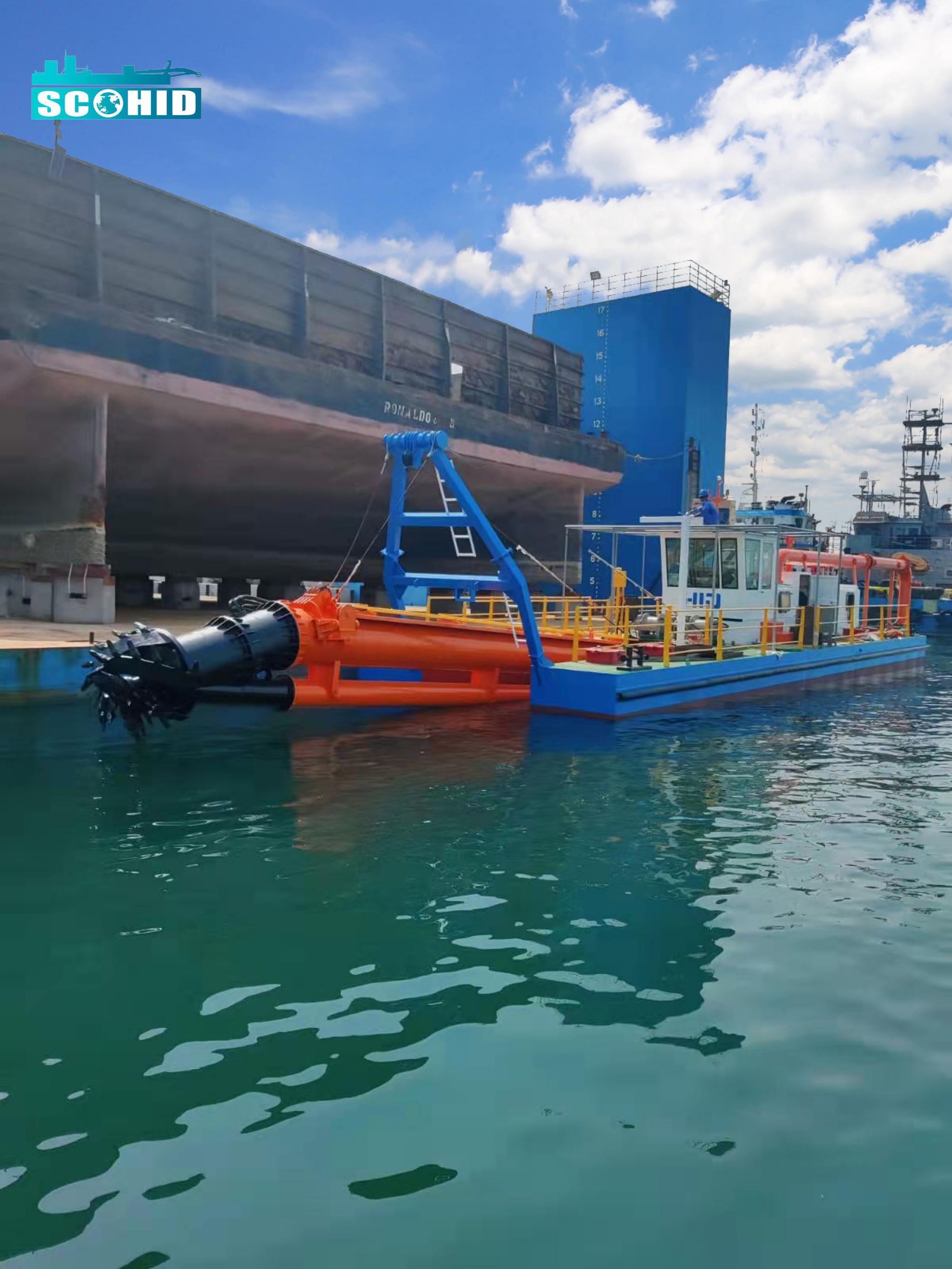 SCO HID-CSD-3012 Cutter Suction Dredger for sand/coral reefs mining