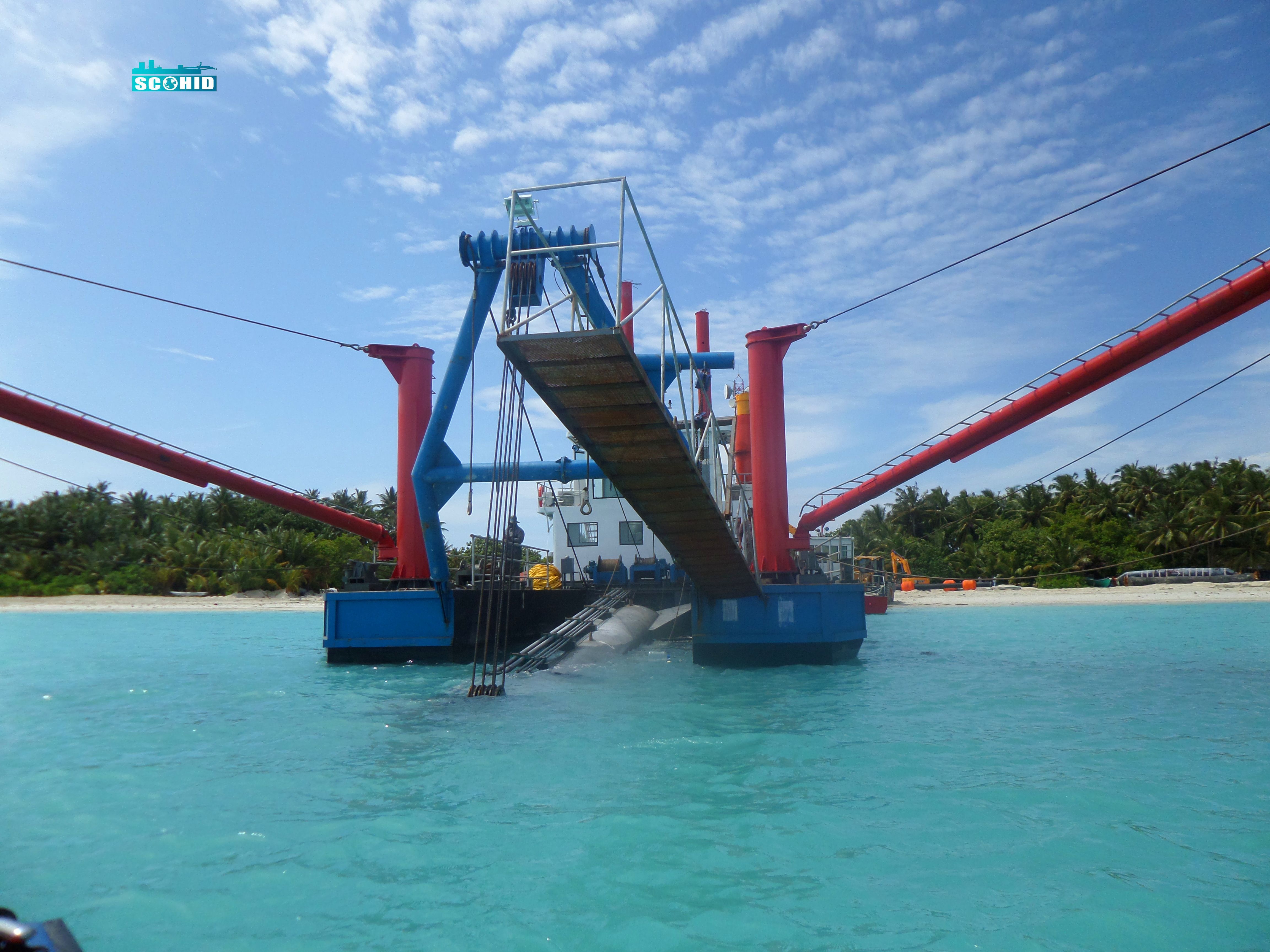 CSD500 Cutter Suction Machine for River Sand Mining Project