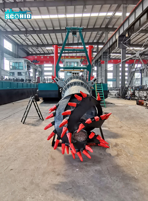 Cutter Suction vessel 2000m3/h Flow Capacity In Stock