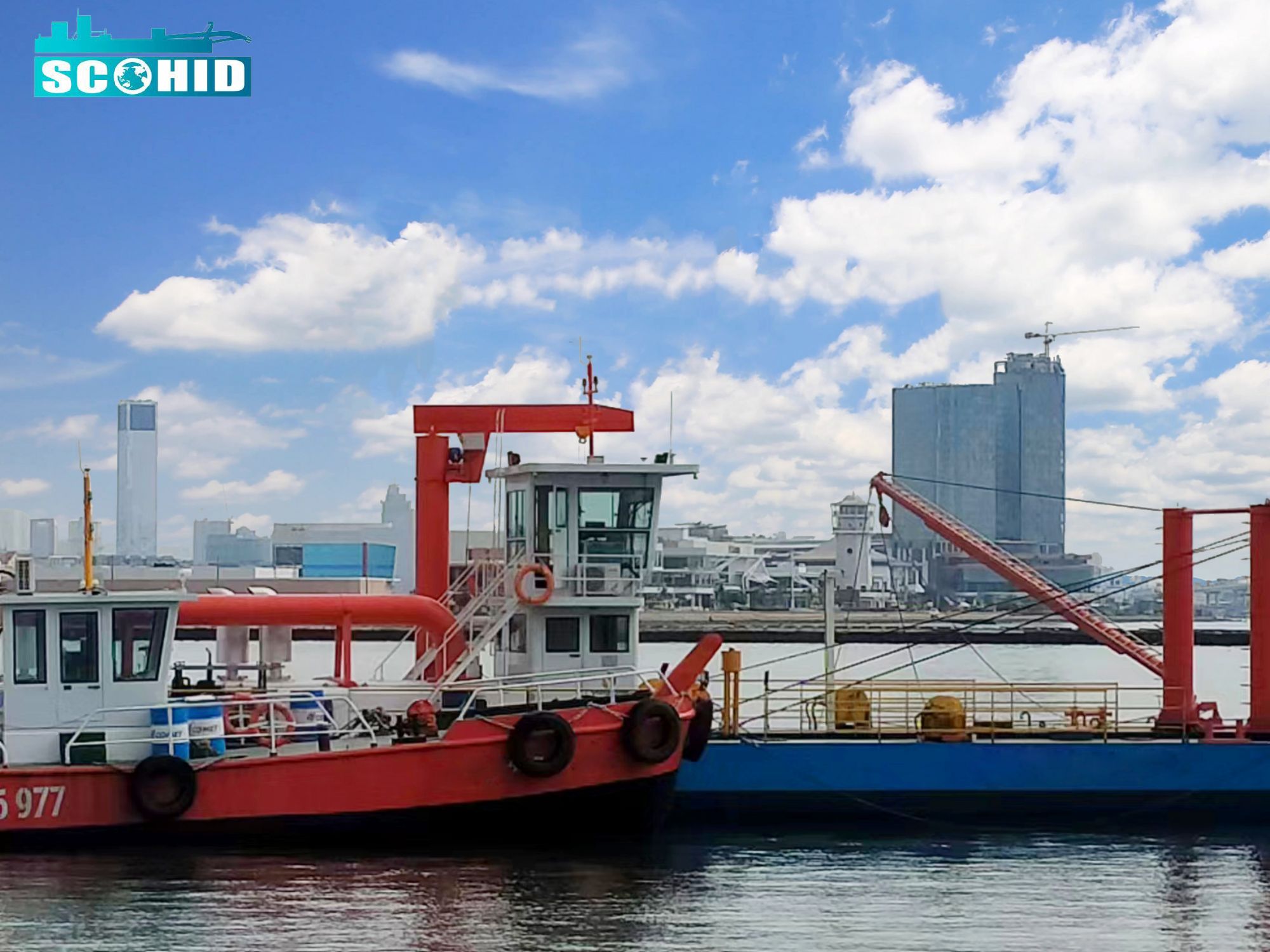 16 inch cutter suction dredger exported to Davao port
