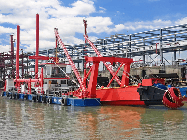  Hot Selling River Dredging Cutter suction Dredger.