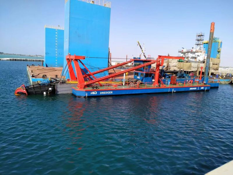 UAE-Military-Port-construction-Project-Sea-Hard-Soil-and-Gravel-Dredging