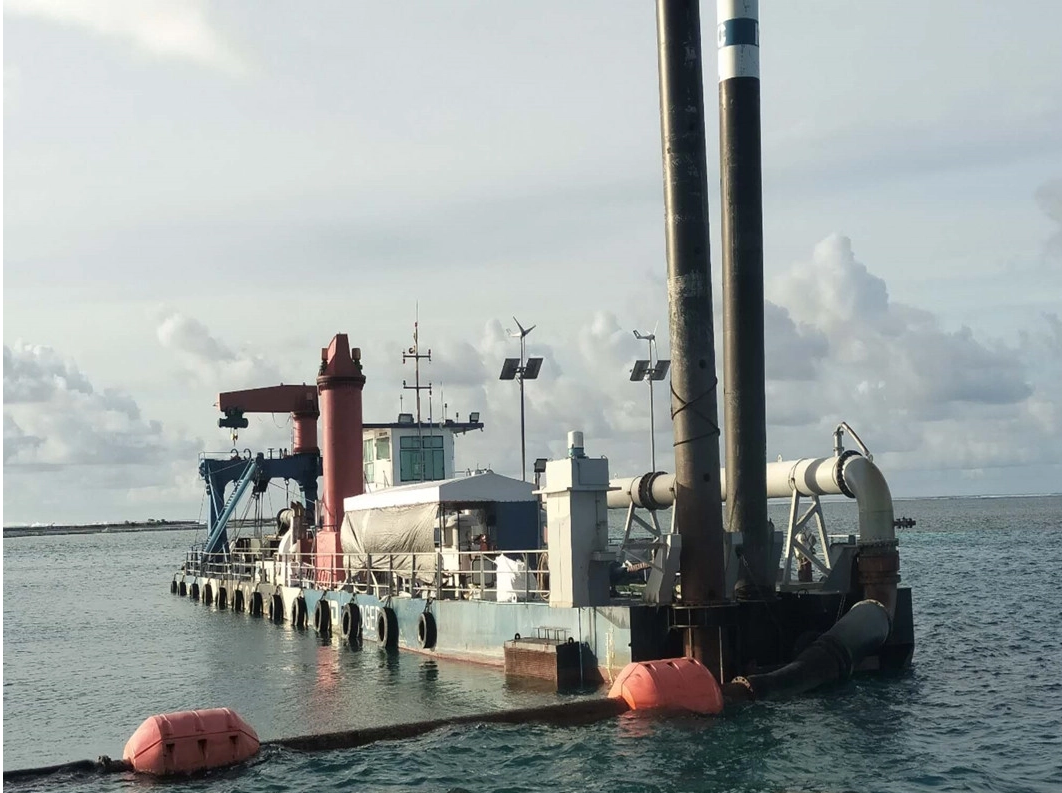 The HID heavy-duty cutter suction dredger has successfully completed the core dredging project of the third phase expansion of Tuladu Airport in the Maldives.