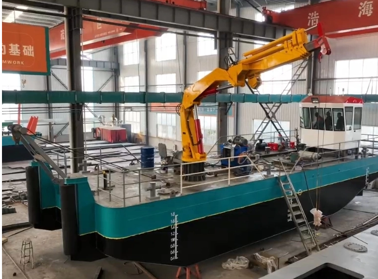 The trial voyage of the newly-built workboat at HID Shipyard was a complete success.
