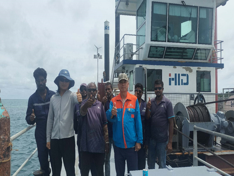 Ride the wind and break the waves, dredge the world. The high-end dredging equipment of SCO HID Shipyard sets sail on a long voyage.