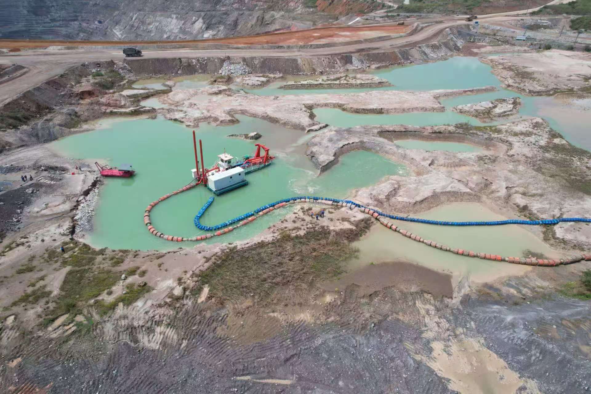 SCO HID-CSD-3012 Cutter Suction Dredger for sand/coral reefs mining