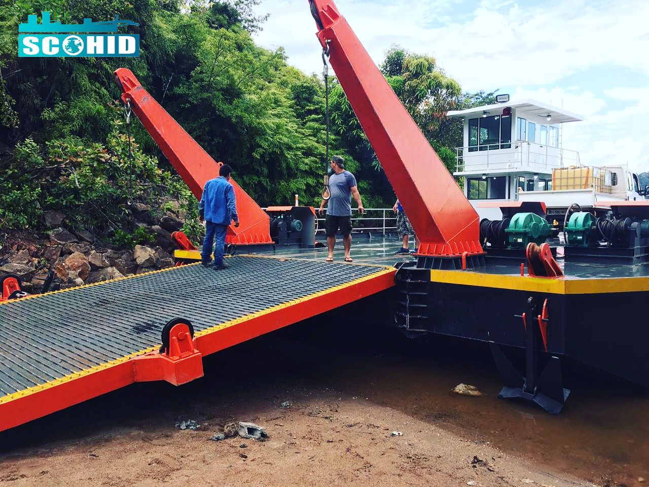 Sufficient Deliver in Time barges carrying silt for Various Barge Logistic Transportation/Parking