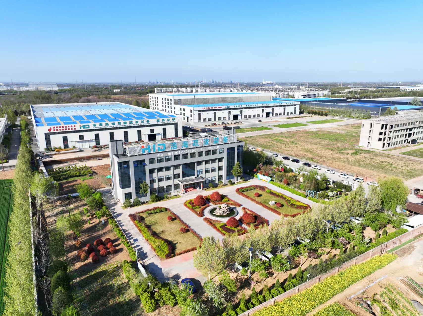 HID Shipyard's new round of capacity expansion plan has been completed, setting a new benchmark for high-end shipbuilding.