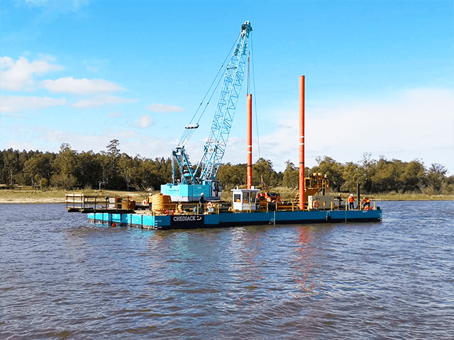 Steel Deck Barge/ Flat Bottom Transportation Barge Marine ...