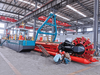 SCO HID Design Good Performance Bucket Wheel Dredger used for dredging river sand and mud.