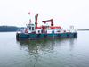 Booster Pump on Shore for 20 Inch Cutter Suction Dredger