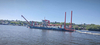 Long Discharge Distance Customized Hydraulic Cutter Suction Dredger In Russia
