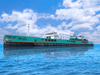 weight 1300t large dredger vessel for sea tin ore mining