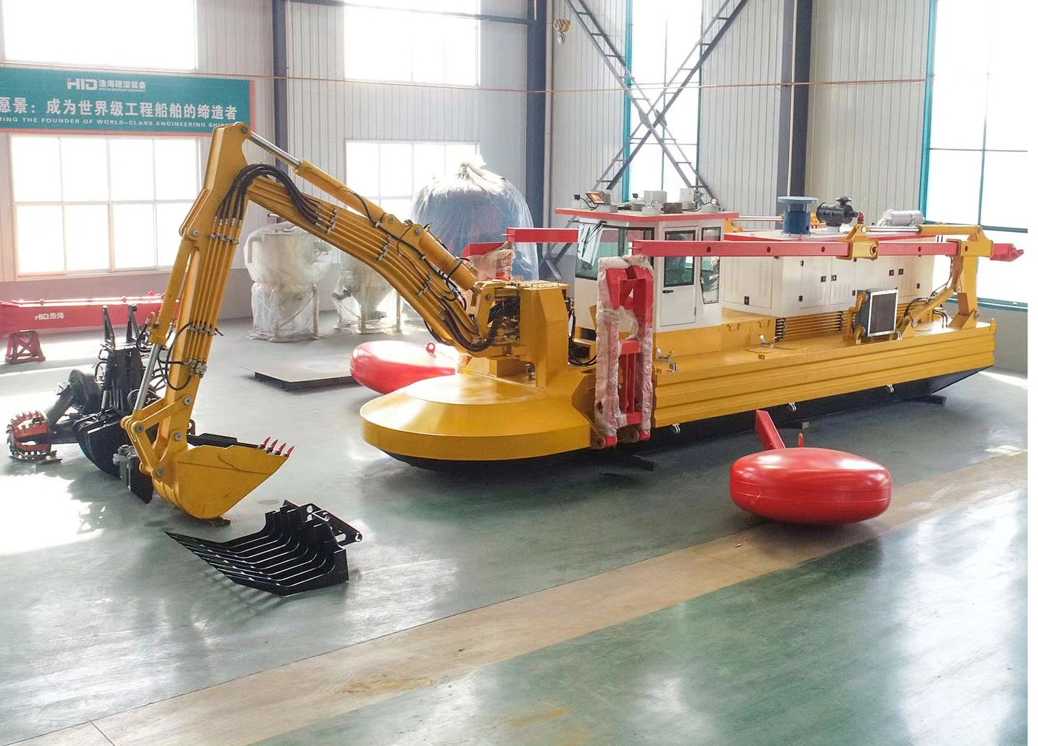 Congratulations on the upcoming commissioning of the fourth-generation amphibious dredger produced by SCO HID Shipyard in Southeast Asia.