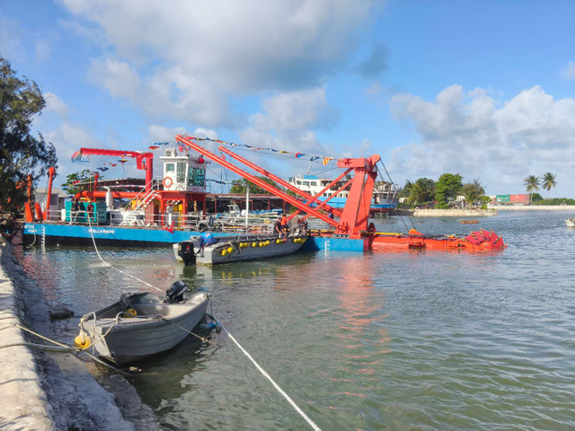 2500m3/H SCO HID-CSD-4016 Cutter Suction Dredger for Canal Ports Dredging Machine