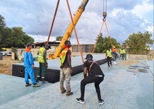 SCO HID Jack up Barge exports to South America for maritime services