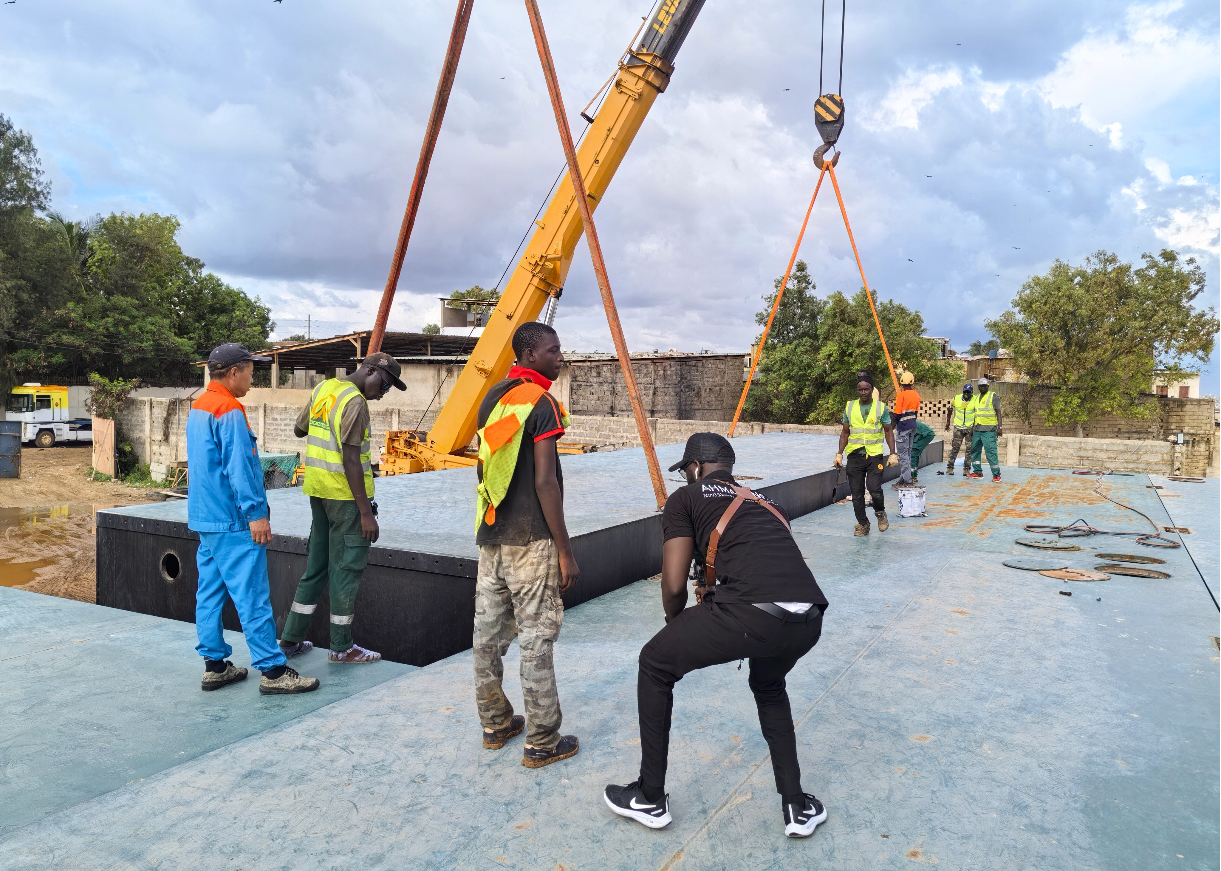 SCO HID Jack up Barge exports to South America for maritime services