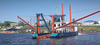 Long Discharge Distance Customized Hydraulic Cutter Suction Dredger In Russia