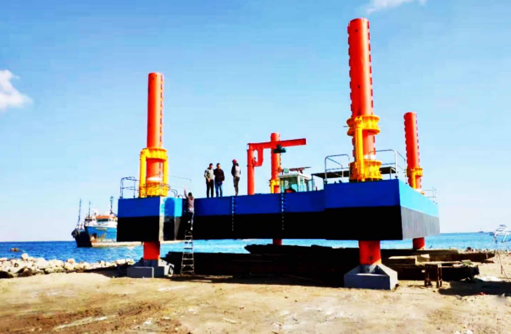 100T-800T Modular Type Jack-up Platform for Sea 