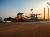 Heavy-duty high-quality dredgers have a high output